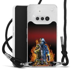 Carry Case Stoff schwarz/silber