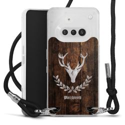 Carry Case Stoff schwarz/silber