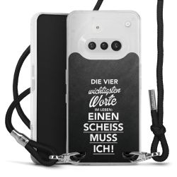 Carry Case Stoff schwarz/silber