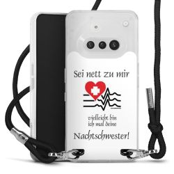 Carry Case Stoff schwarz/silber