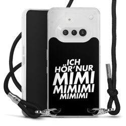 Carry Case Stoff schwarz/silber