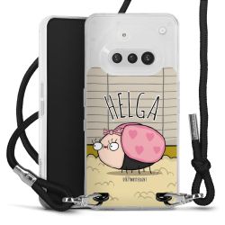 Carry Case Stoff schwarz/silber