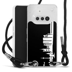 Carry Case Stoff schwarz/silber