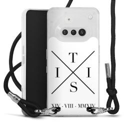 Carry Case Stoff schwarz/silber