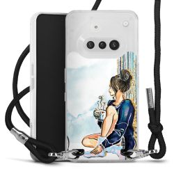 Carry Case Fabric black/silver