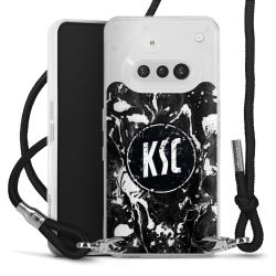 Carry Case Stoff schwarz/silber