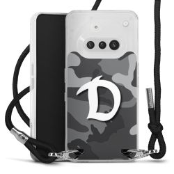 Carry Case Stoff schwarz/silber