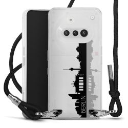 Carry Case Stoff schwarz/silber