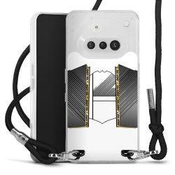 Carry Case Stoff schwarz/silber