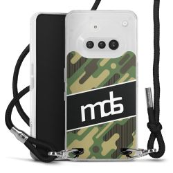 Carry Case Stoff schwarz/silber