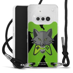 Carry Case Stoff schwarz/silber