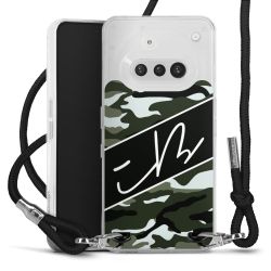 Carry Case Stoff schwarz/silber