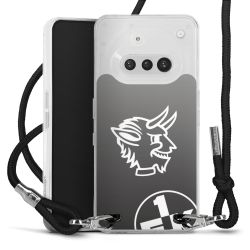 Carry Case Stoff schwarz/silber