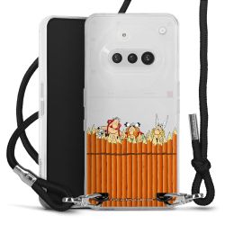 Carry Case Stoff schwarz/silber