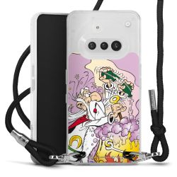 Carry Case Stoff schwarz/silber