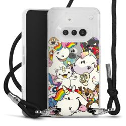 Carry Case Stoff schwarz/silber