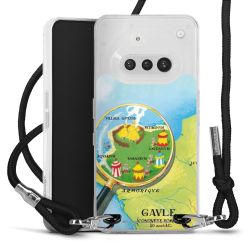 Carry Case Stoff schwarz/silber