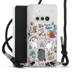 Carry Case Stoff schwarz/silber