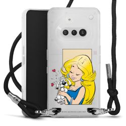 Carry Case Stoff schwarz/silber