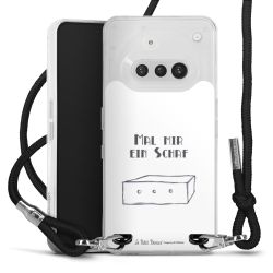 Carry Case Stoff schwarz/silber