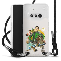 Carry Case Stoff schwarz/silber