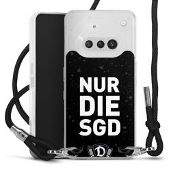 Carry Case Stoff schwarz/silber