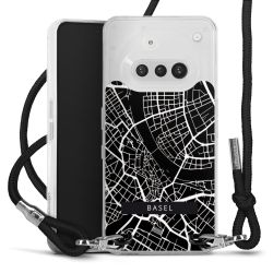 Carry Case Stoff schwarz/silber