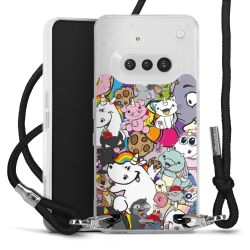 Carry Case Stoff schwarz/silber