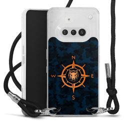 Carry Case Stoff schwarz/silber