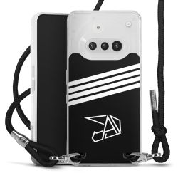 Carry Case Stoff schwarz/silber