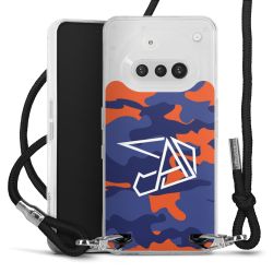 Carry Case Stoff schwarz/silber