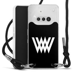 Carry Case Stoff schwarz/silber