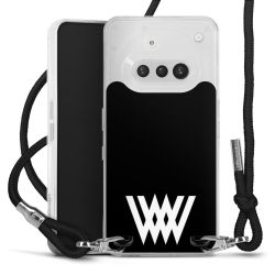 Carry Case Stoff schwarz/silber