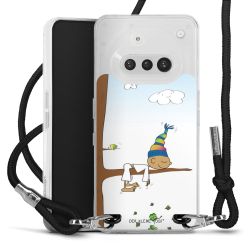 Carry Case Stoff schwarz/silber