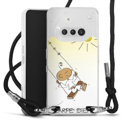 Carry Case Stoff schwarz/silber