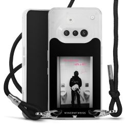 Carry Case Stoff schwarz/silber