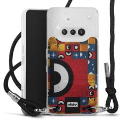 Carry Case Stoff schwarz/silber