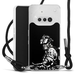 Carry Case Fabric black/silver