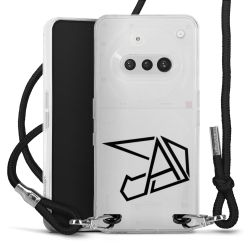 Carry Case Stoff schwarz/silber