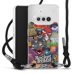 Carry Case Stoff schwarz/silber