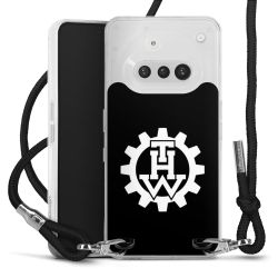 Carry Case Stoff schwarz/silber