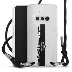 Carry Case Stoff schwarz/silber