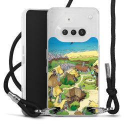 Carry Case Stoff schwarz/silber