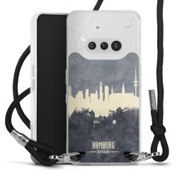 Carry Case Stoff schwarz/silber