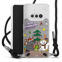 Carry Case Stoff schwarz/silber