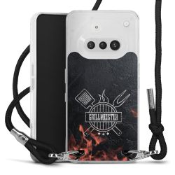 Carry Case Stoff schwarz/silber