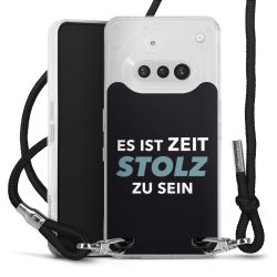 Carry Case Stoff schwarz/silber