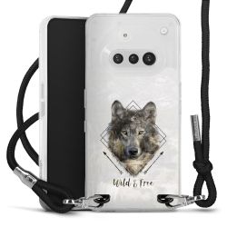 Carry Case Stoff schwarz/silber