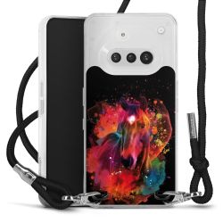 Carry Case Stoff schwarz/silber