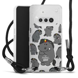 Carry Case Stoff schwarz/silber